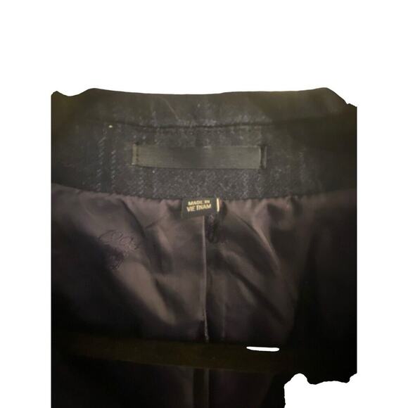 Jos A Bank 1905 Brrr Comfort Tailored Wool Blazer Navy Windowpane Men’s 44L - Picture 14 of 16